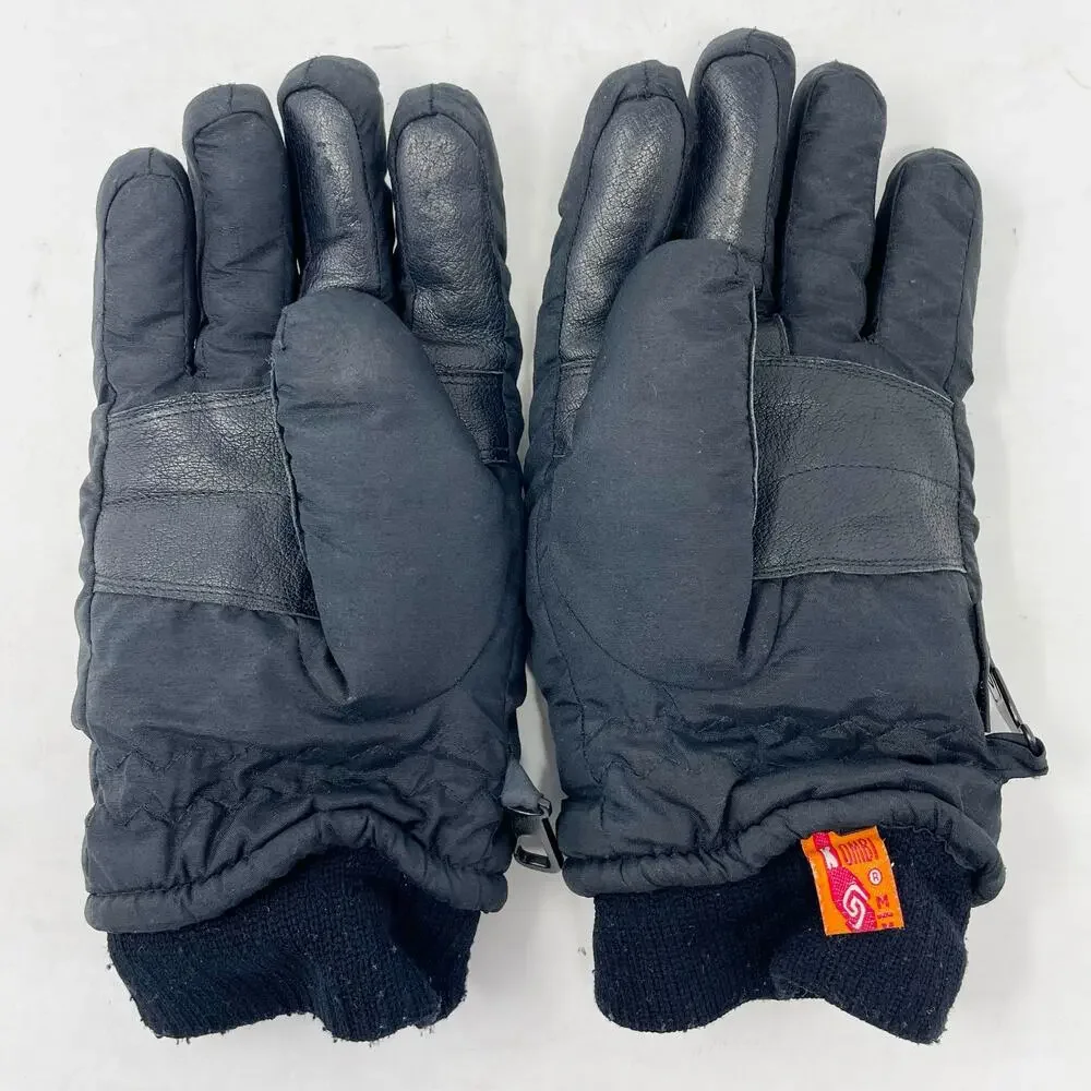 Kombi Black Waterproof Insulated Winter Gloves Ladies M Thinsulate